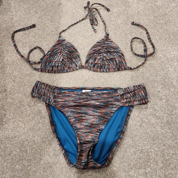 Mossimo Supply Swim Mossimo Bikini Set S Top L Bottom For